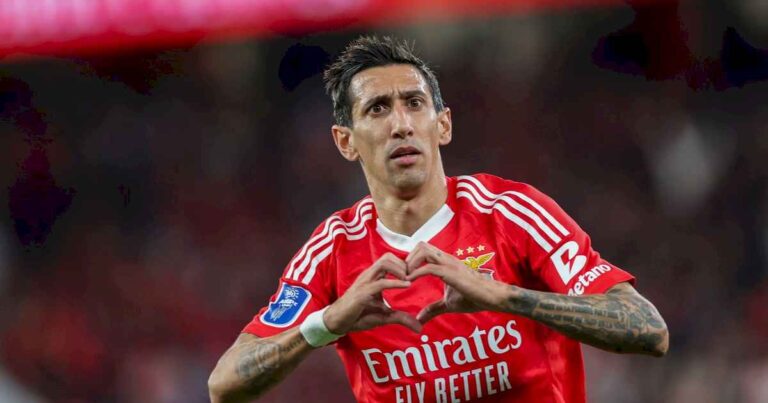 el-golazo-sonado-de-di-maria-en-portugal:-volea-al-angulo-para-el-triunfo-del-benfica-por-la-copa-de-la-liga