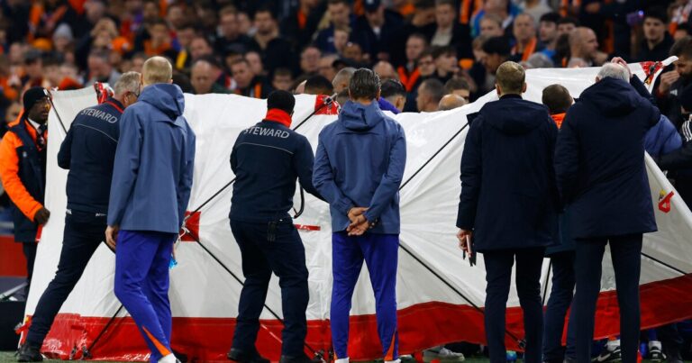 Revelaron detalles del dramático episodio que sufrió un auxiliar de Hungría tras colapsar en el partido de Nations Leangue ante Países Bajos
