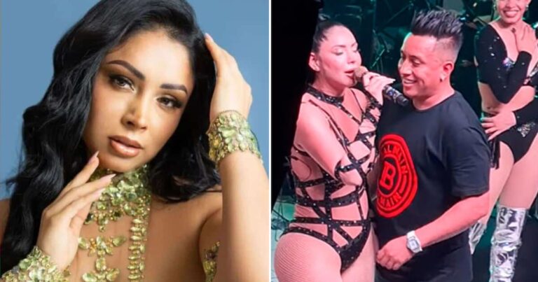 Christian Cueva celebra su cumpleaños en concierto de Pamela Franco y ella le dedica romántico mensaje