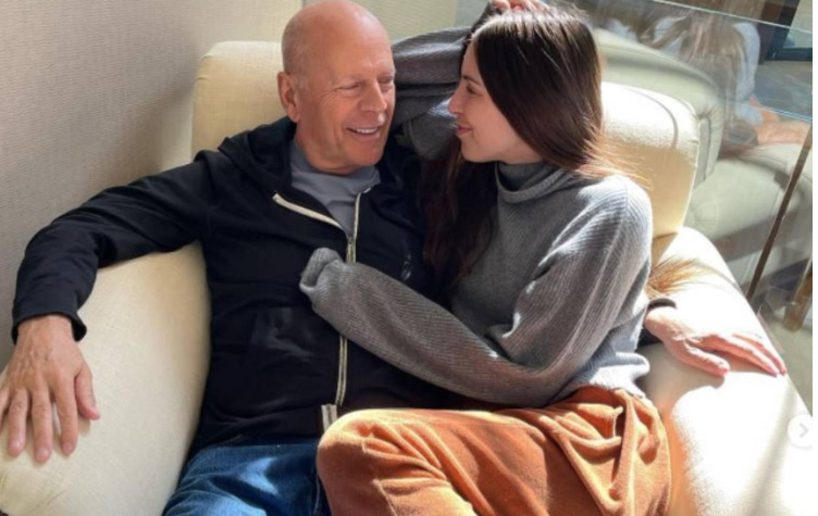 La conmovedora publicación de la hija de Bruce Willis que muestra cómo está el actor en este momento