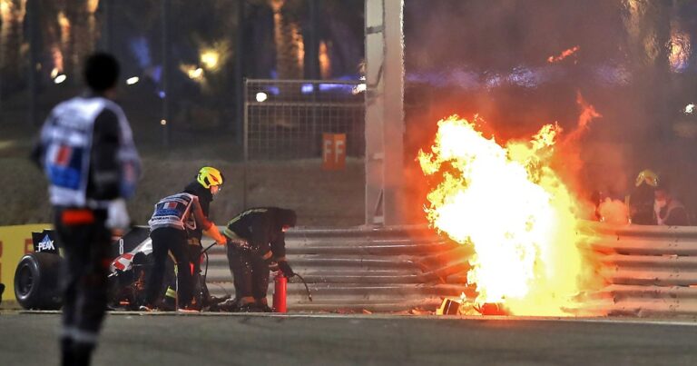 Fórmula 1: el día que Romain Grosjean escapó de las llamas y salvó su vida por un milagro