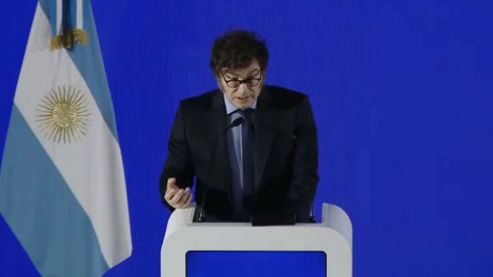 Javier Milei: «Hemos puesto un candado al equilibrio fiscal y nos hemos tragado la llave»