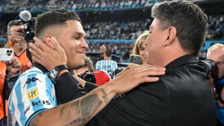 El emotivo posteo de Juanfer Quintero a Marcelo Gallardo tras el duelo entre River y Racing: «Mi viejo hermoso»