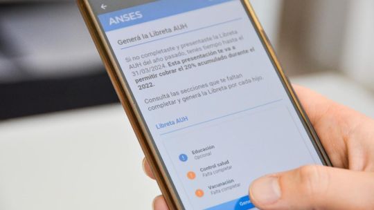 ANSES: vence el plazo para presentar la Libreta AUH y cobrar el 20% acumulado de la Asignación Universal por hijo