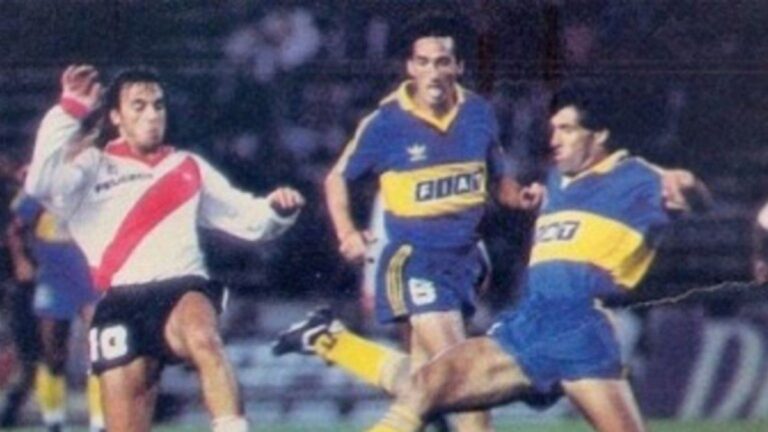 El controvertido recuerdo del grupo compartido entre Boca y River en la Copa Libertadores 1991