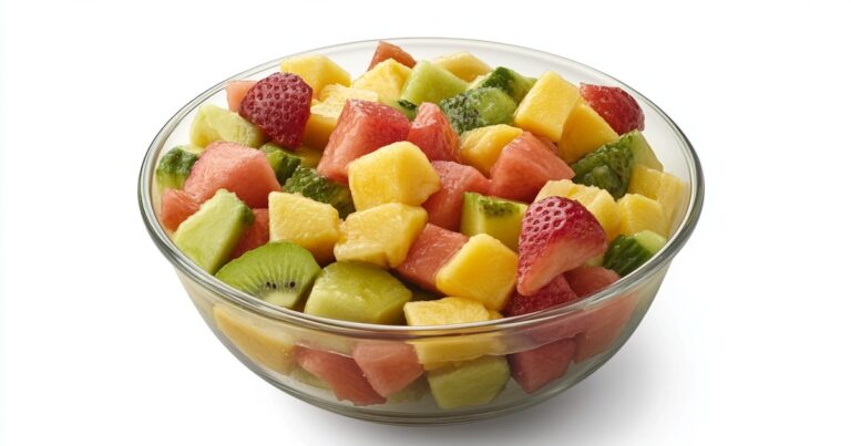Receta de ensalada de frutas saludable, rápida y fácil