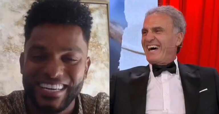 «No me quemés»: la divertida respuesta de Borja ante un comentario de Ruggeri
