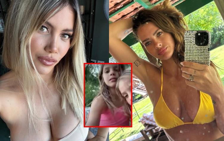 Fuerte! Contundentes pruebas de que las hijas de Wanda e Icardi pasaron el fin de semana con la China Suárez
