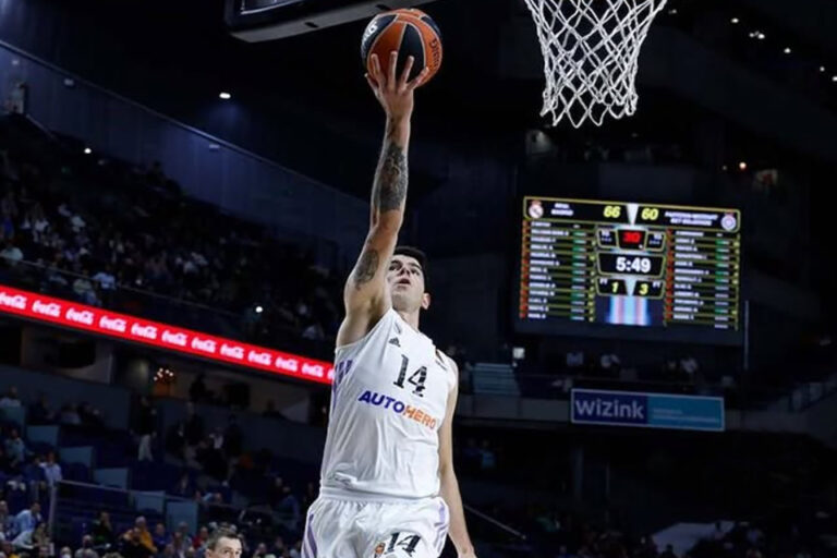 La espectacular jugada entre Deck y Campazzo que terminó de la peor manera