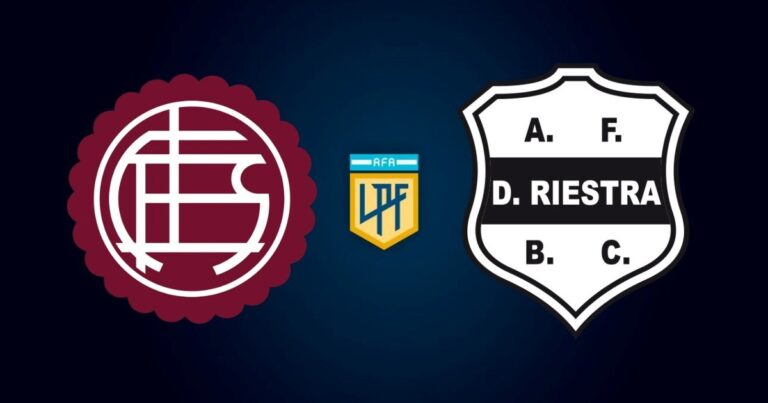 Lanús vs. Deportivo Riestra, por el Torneo Apertura: hora, TV y probables formaciones