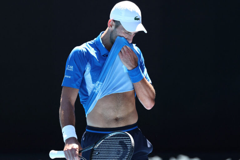 Djokovic se retiró y le dejó la clasificación a la final a Zverev