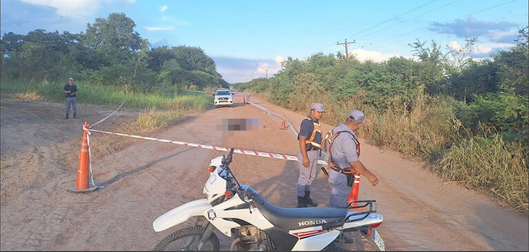 Un motociclista falleció al caer de su rodado