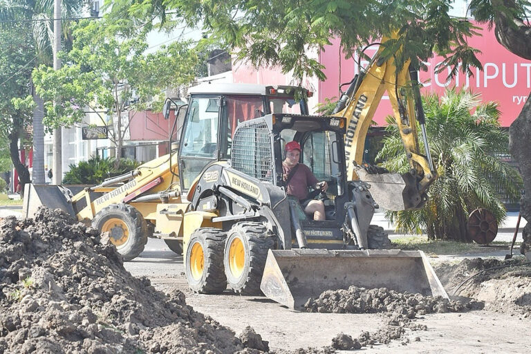 Desde la Comuna indican que es constante avance en las obras del nuevo tramo de la peatonal