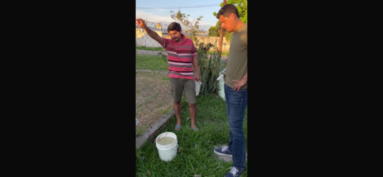 Herrera denuncia que el agua potable de la Ciudad no es apta para consumo humano