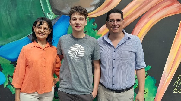 Estudiante brasileño se encuentra cursando en la UNaF