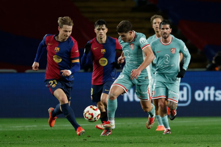 En qué canal pasan Atlético de Madrid vs. Barcelona por la Liga de España 2024-2025 hoy