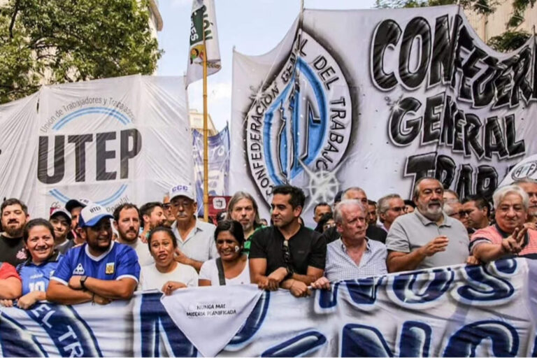 La CGT hará su violento tercer paro general contra el Gobierno de Milei el 8 de abril