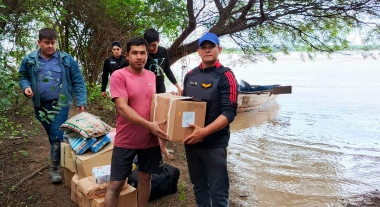 Activaron sistema integral de protección a pobladores del oeste ante la crecida del Pilcomayo
