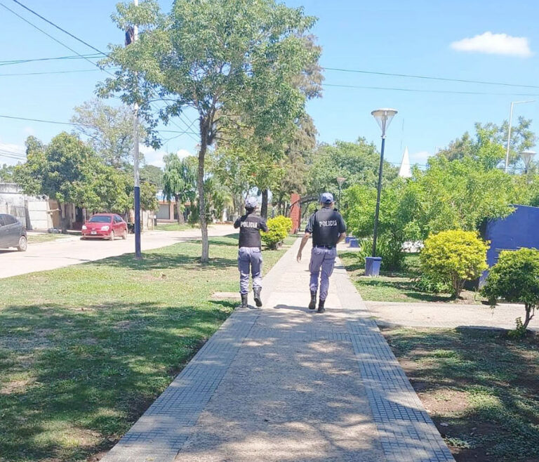 La Policía reforzó los trabajos preventivos en barrios de Pirané