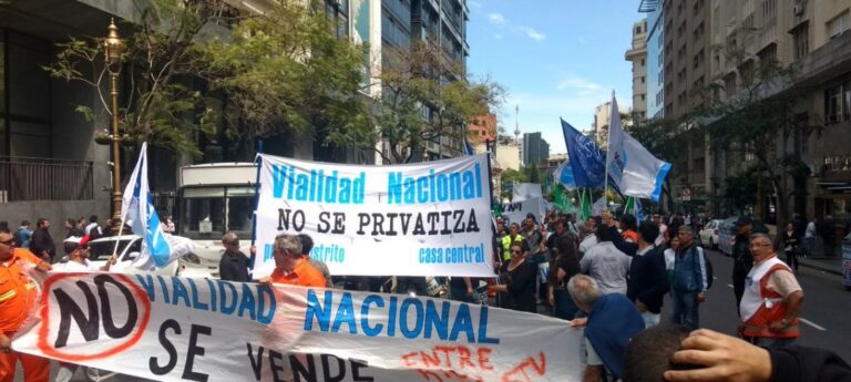 Preocupación e incertidumbre de trabajadores de Vialidad Nacional