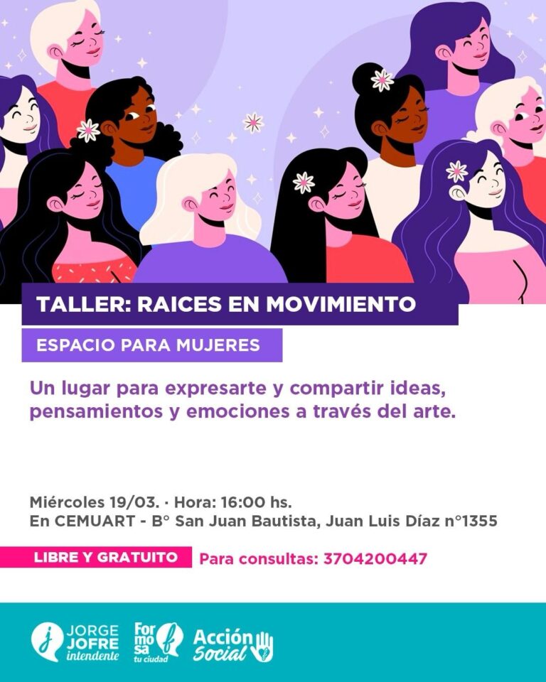 Taller Raíces en Movimiento: un espacio para el fortalecimiento y expresión de las mujeres