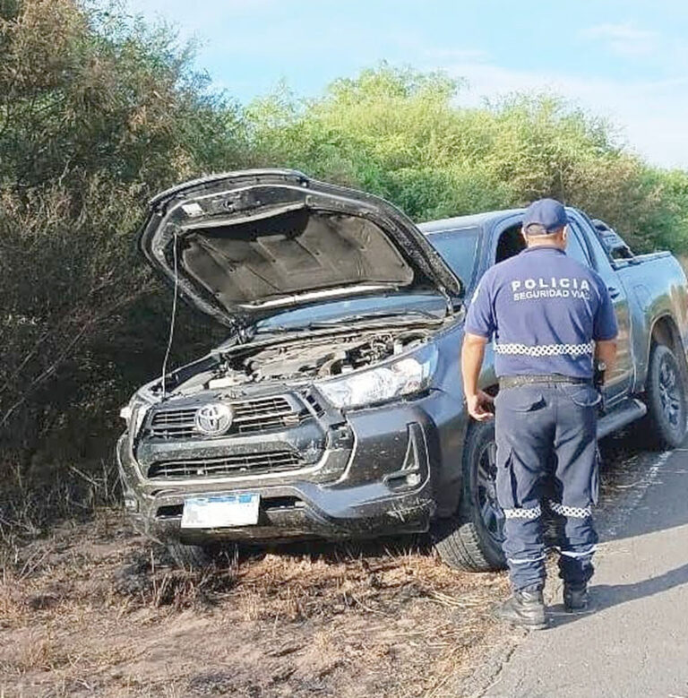 La Policía detectó y sacó de circulación una Toyota Hilux con pedido de secuestro en Bs. As