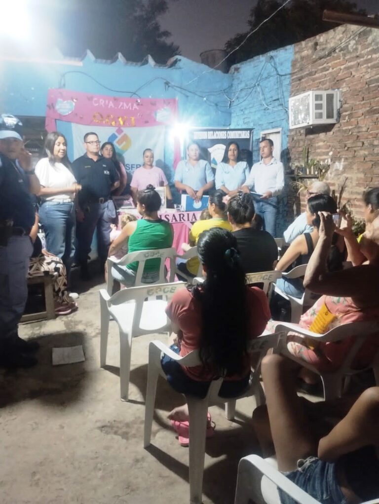 La Policía dialogó con los vecinos de barrios de la zona norte