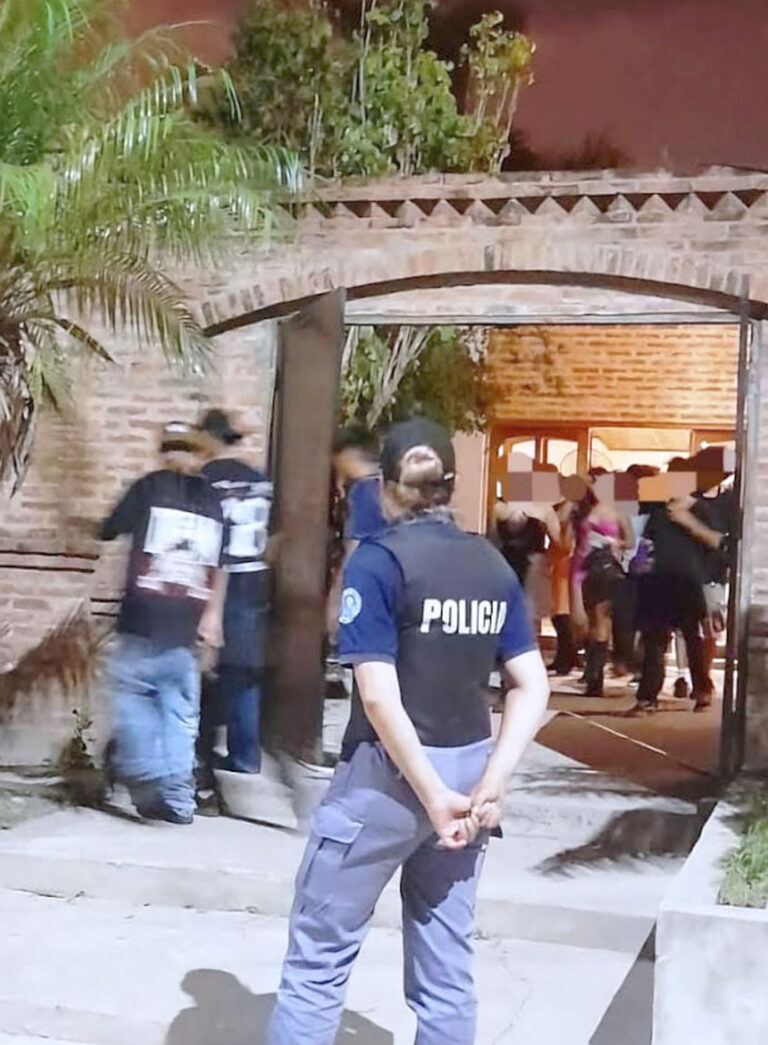 La Policía detectó fiesta clandestina