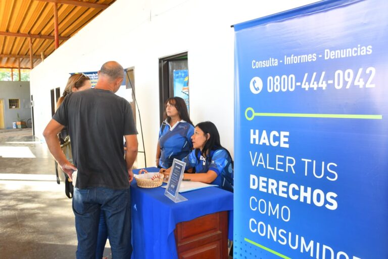 Defensa al Consumidor prestó servicios en las localidades de Pirané y Palo Santo