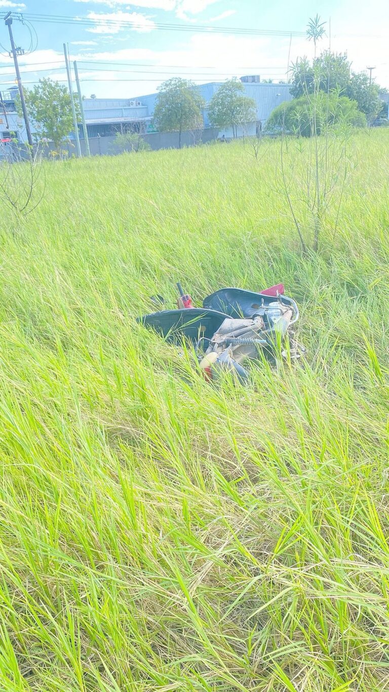 Hallan una motocicleta robada durante patrullaje en el barrio Mariano Moreno