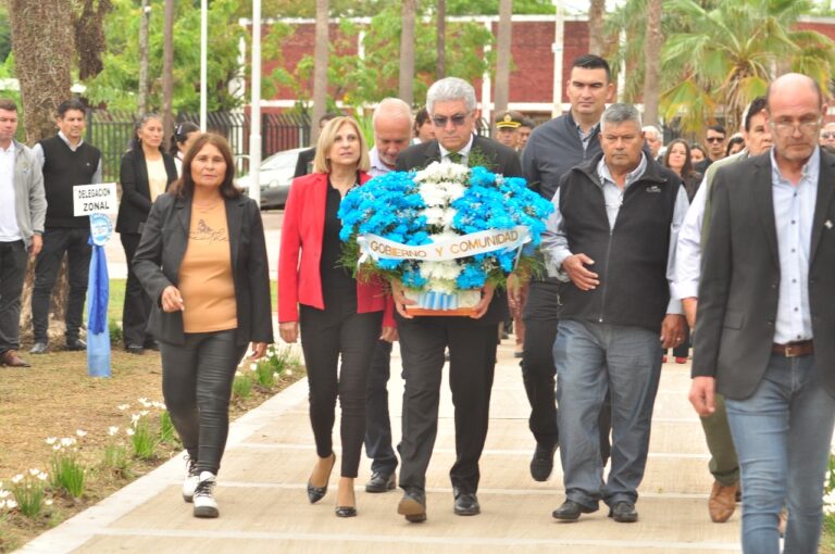 Emotivo Acto del Día del Veterano y deLos Caídos en la Guerra de Malvinas