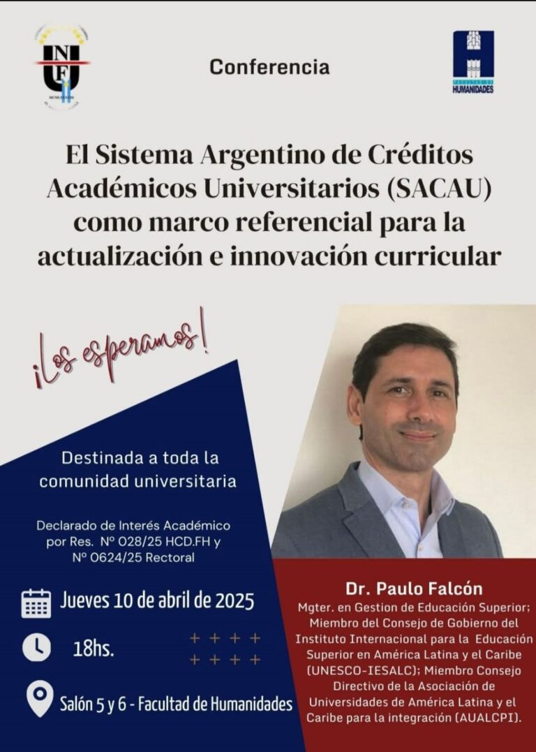 Conferencia sobre el Sistema Argentino de Créditos Académicos Universitarios