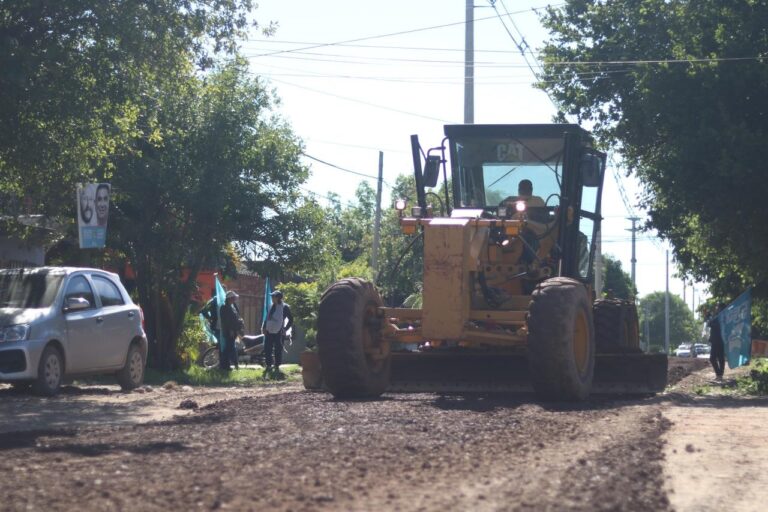 El programa de enripiado dearterias que encara la comuna tuvo continuidad en dos barrios