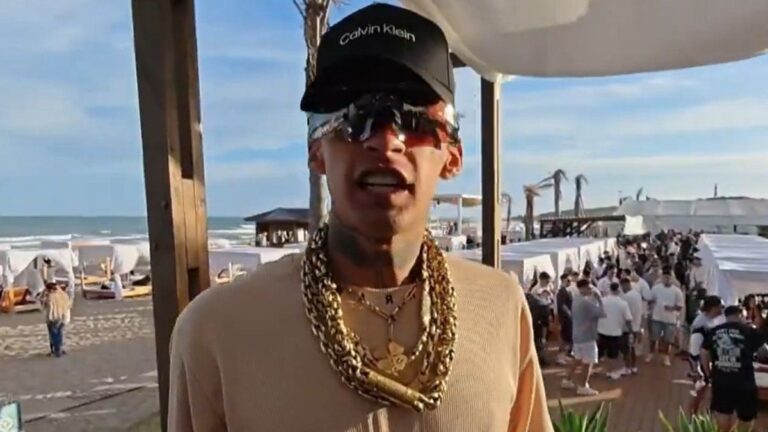 Revelan el video en el que L-Gante se agarra a piñas con su representante, Maxi «El Brother»