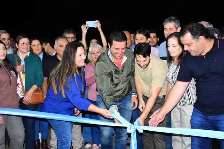 Con la presencia del Vicegobernador, quedó inaugurado el Mercado Comunitario de Pirané