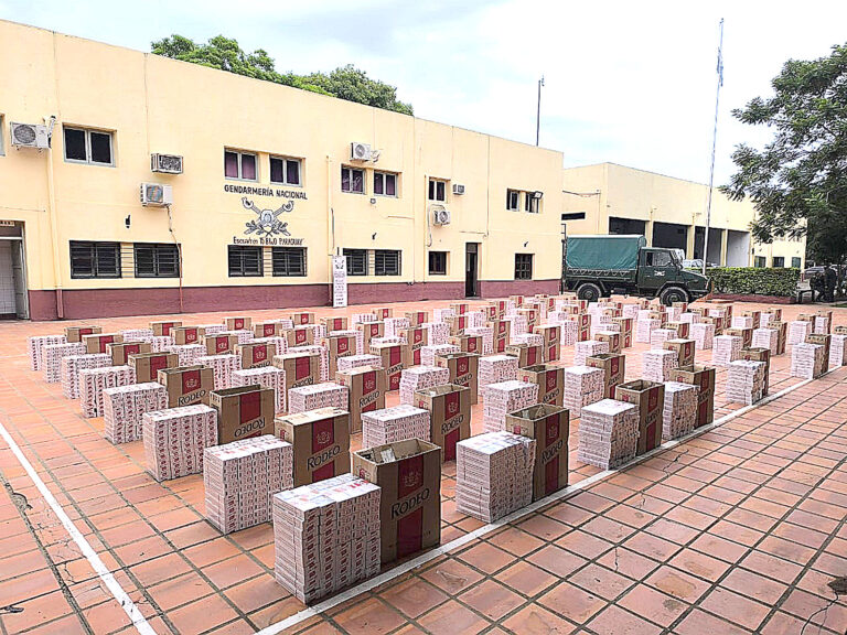 Desarticularon red de contrabando de cigarrillos valuada en más de $90 millones