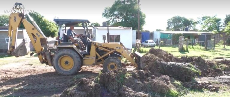 Municipio de El Colorado sigue optimizando el sistema de desagües