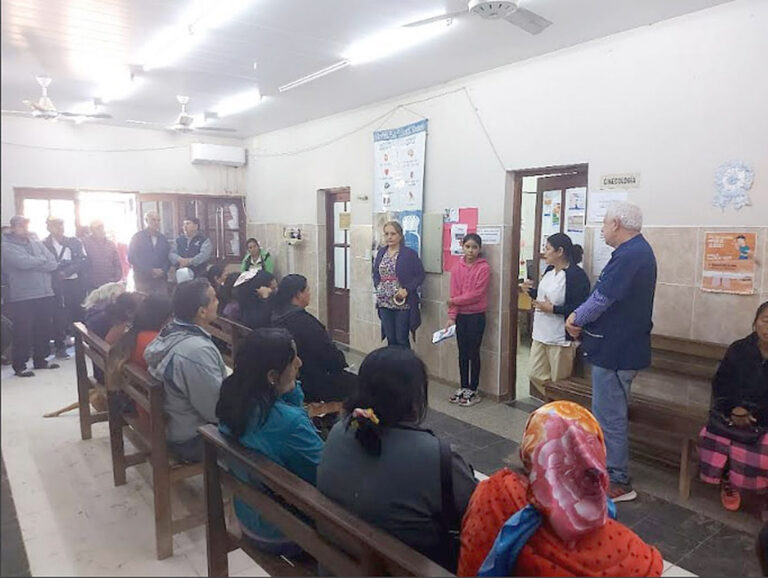 Ingeniero Juárez: centro de salud brindó una charla sobre prevención de la hipertensión arterial