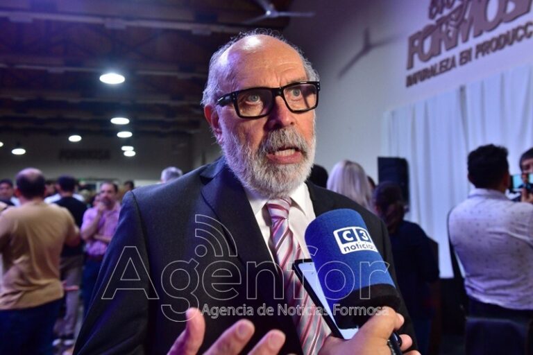 Insfrán garantizó el pago de sueldos y aguinaldo pese al recorte de coparticipación