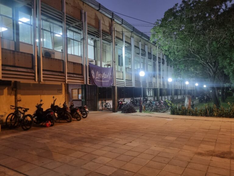 Ponen en funcionamiento iluminación en la Facultad de Recursos Naturales