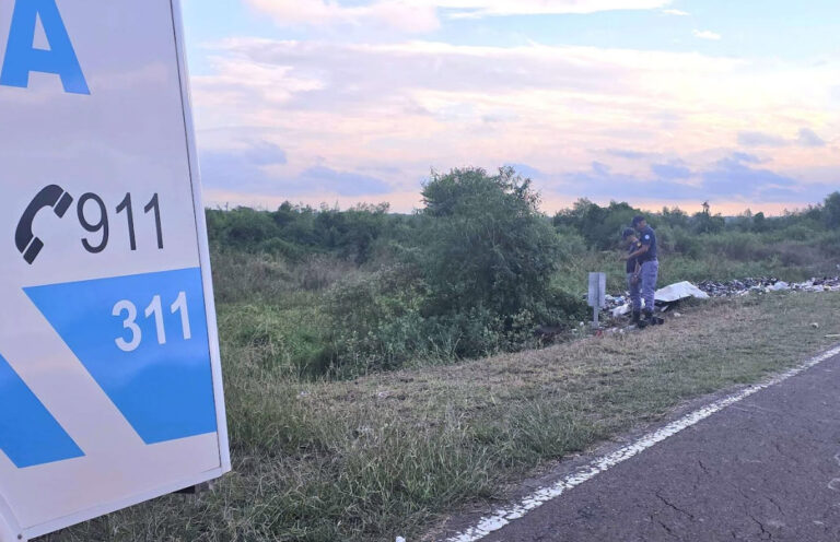 Hallaron un feto en un basural de Mansilla