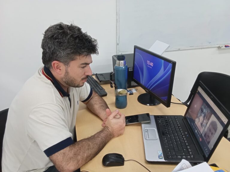 Reunión virtual entre la UNaF y la UNA de Paraguay, con el propósito de cooperación mutua