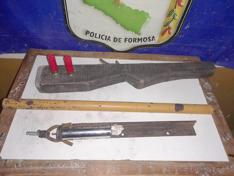 Identificaron a un sujeto y secuestraron un arma de fuego de fabricación casera