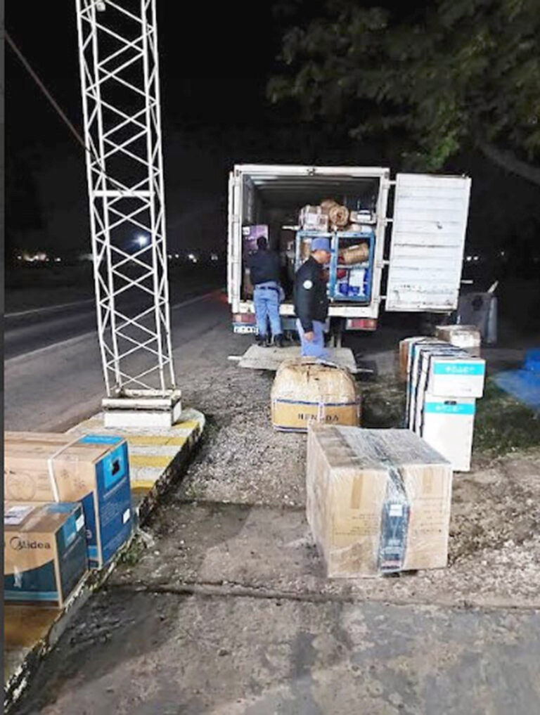 Secuestraron electrodomésticos y otros productos sin aval aduanero