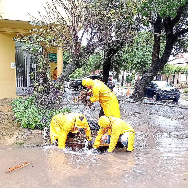 La Municipalidad trabajó preventivamente para mitigar efectos de la lluvia