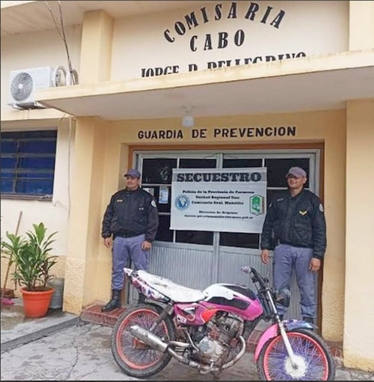 Detuvieron a un hombre por realizar maniobras peligrosas con su motocicleta
