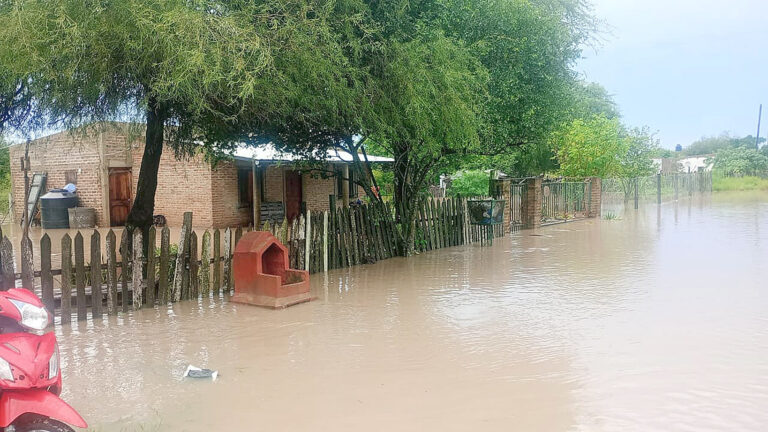 Las localidades de Palo Santo y Perín fueron las más golpeadas por las lluvias