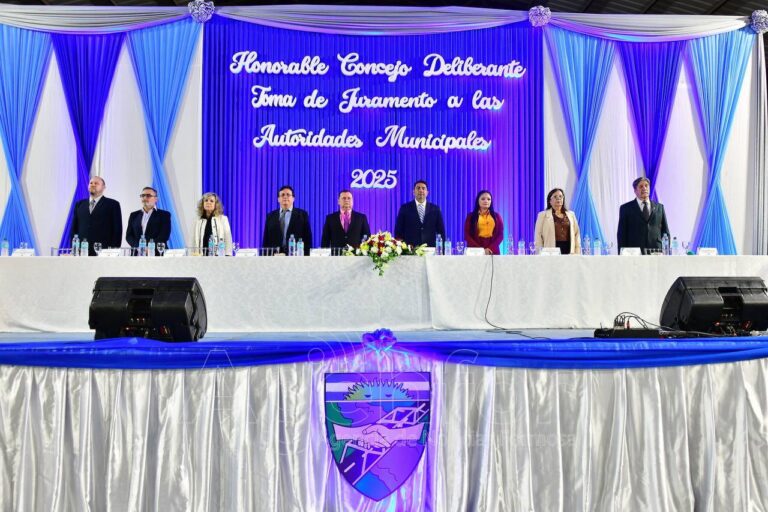 Caniza prestó juramento ante el HCD y llamó a los dirigentes a trabajar en unidad por Clorinda