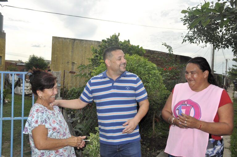 El concejal Sosa recorrió el barrio 28 de Junio y dialogó con los vecinos