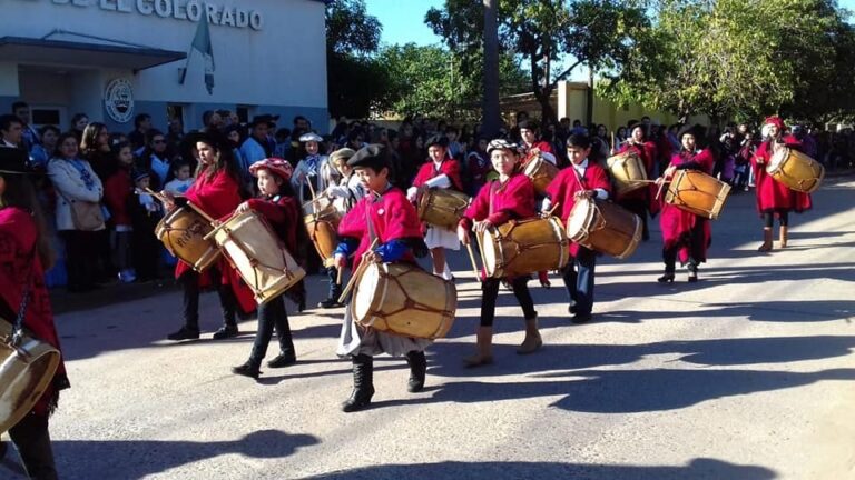 Fiesta gaucha en la previa del Día de la Bandera Nacional